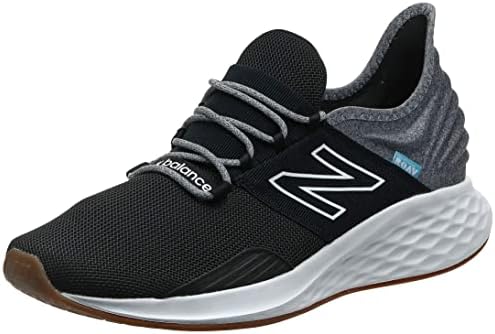 New Balance Kid's Fresh Foam Roav V1 Lace-up Running Shoe Black 7