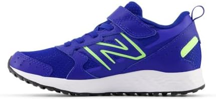 New Balance Kids’ Fresh Foam 650 V1 Bungee Lace With Top Strap Running Shoe