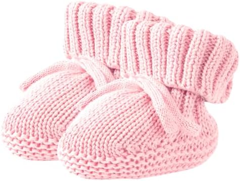 Newborn Shoes Soft Knitted Baby Booties A Gentle Hug for Tiny Feet Warm Cozy & Lightweight Infant Shoes for Boys & Girls