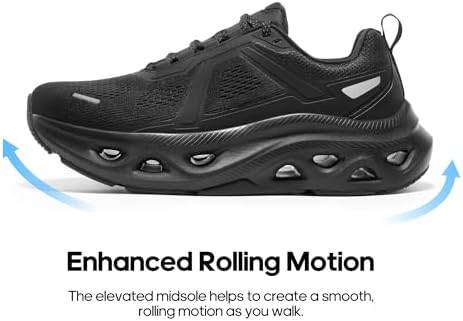 NORTIV 8 Men's Comfortable Walking Shoes MovePropel Athletic Breathable Gym Workout Tennis Jogging Cross Training Non Slip Fashion Running Sneakers