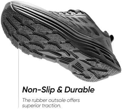 NORTIV 8 Men's Walking Running Tennis Cushioning Shoes ActiveFloat Non Slip Athletic Gym Workout Jogging Comfortable Sneakers