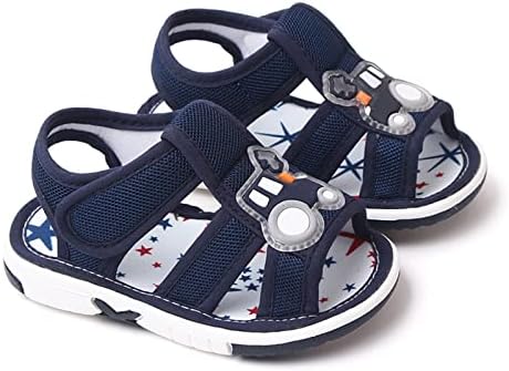 OAISNIT Baby Boy Girl Summer Sandals Infant Squeaky Shoes Lightwight Non-Slip Toddler First Walkers