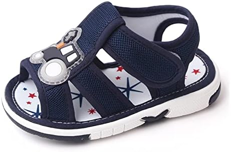 OAISNIT Baby Boy Girl Summer Sandals Infant Squeaky Shoes Lightwight Non-Slip Toddler First Walkers