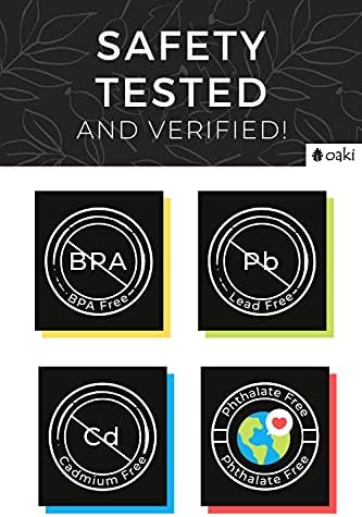 OAKI Toddler Rain Boots – Lightweight Waterproof Rubber Boots For Kids With Easy-On Handles – Durable Kids Outdoor Footwear