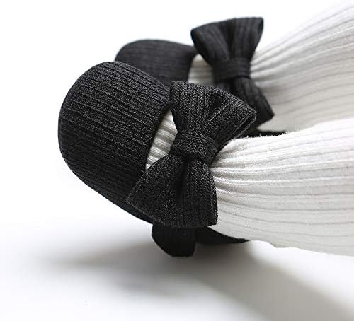 Ohwawadi Infant Baby Boys Girls Slippers Cozy Fleece Booties Soft Bottom Warm Cartoon Socks Newborn Crib Shoes