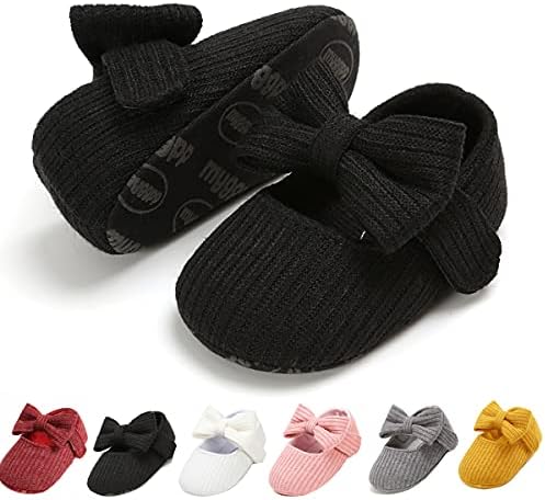 Ohwawadi Infant Baby Boys Girls Slippers Cozy Fleece Booties Soft Bottom Warm Cartoon Socks Newborn Crib Shoes