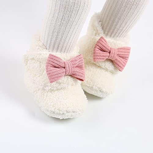 Ohwawadi Infant Baby Slippers Girls Boys Booties Warm Baby Socks Shoes Newborn Crib Footwear Prewalkers