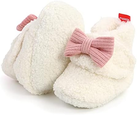 Ohwawadi Infant Baby Slippers Girls Boys Booties Warm Baby Socks Shoes Newborn Crib Footwear Prewalkers