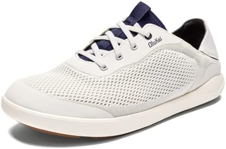 OLUKAI Moku Pae Men's Boat Shoes Water Resistant & Breathable Mesh Easy Slip On Design Quick-Drying & Enhanced Traction