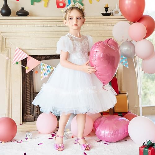 Osinnme Toddler Little Big Kid Girls Wedding Sandals