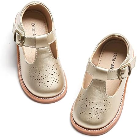 Otter MOMO Toddler/Little Girls Mary Jane Ballerina Flats Shoes Slip-on School Party Dress Shoes