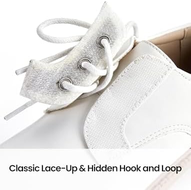 PATPAT Boys Girls Dress Shoes Oxford Loafers Formal School Shoes For Toddler Little Big Kids