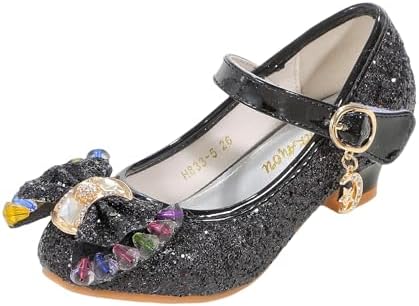 Princess Shoes Toddler Dress Shoes for Girls with High Heels - Comfortable & Stylish (Size 2-13)