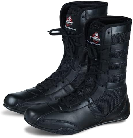 Professional Boxing Shoes Breathable Wrestling Shoes Training Shoe For Adult & Youth Men Women Non Slip Rubber Sole Lightweight Boots