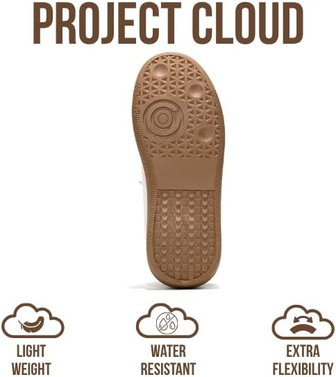 Project Cloud Kids Shoes For Girls & Boys - Non-Slip Memory Foam Girls Shoes - Lightweight Lace-Up Boys Fashion Sneakers Trendy (Little Irita)