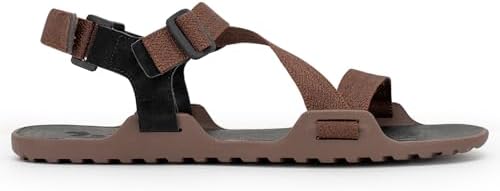 Pulltop Men's Wide Barefoot Sandals - Minimalist Zero Drop Ultralight Trail Running Hiking Sandals Adjustable