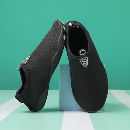 QPT Water Shoes For Toddler Kids Boys Girls Barefoot Aqua Socks Quick-Dry Beach Swim Outdoor Sports Shoes