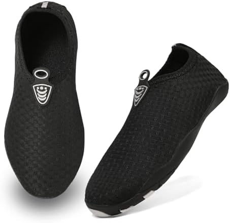 QPT Water Shoes for Toddler Kids Boys Girls Barefoot Aqua Socks Quick-Dry Beach Swim Outdoor Sports Shoes