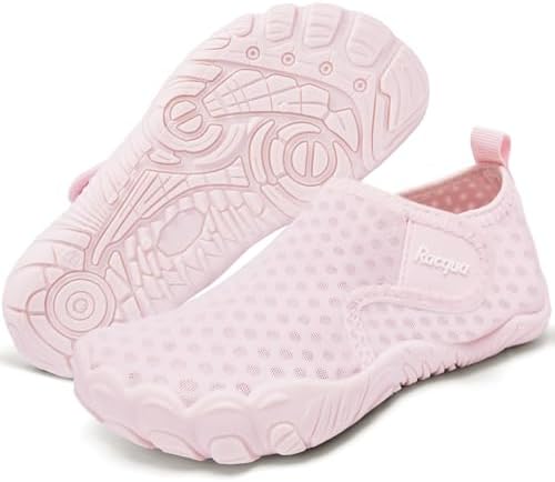 Racqua Kids Water Shoes Girls Boys Quick Dry Beach Barefoot Swim Aqua (Little Kid/Big Kid)