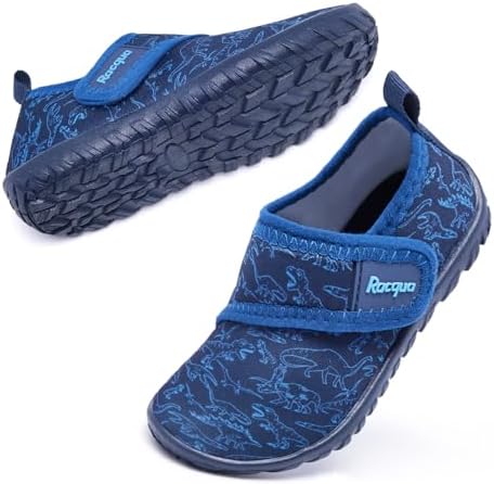 Racqua Toddler Baby Water Shoes Barefoot Quick Dry Swim Sport Pool Aqua Shoes For Boy's Girl's(Baby/Toddler)