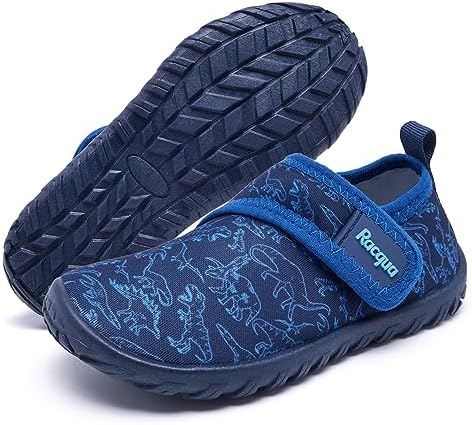 Racqua Toddler Baby Water Shoes Barefoot Quick Dry Swim Sport Pool Aqua Shoes For Boy's Girl's(Baby/Toddler)