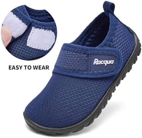 Racqua Toddler Baby Water Shoes Swimming Slip On Shoes For Kids Boys Girls(Baby/Toddler)