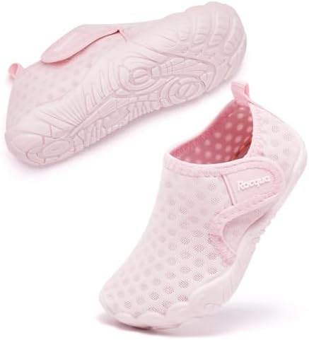 Racqua Toddler Water Shoes Baby Swim Aqua Non-Slip Shoes For Kids Boys Girls(Baby/Toddler)