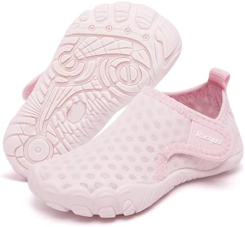 Racqua Toddler Water Shoes Baby Swim Aqua Non-Slip Shoes for Kids Boys Girls(Baby/Toddler)