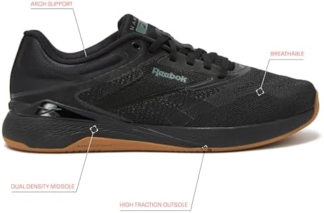 Reebok Nano X5 Mens Shoes Cross Training And Light Running Sneakers For Men