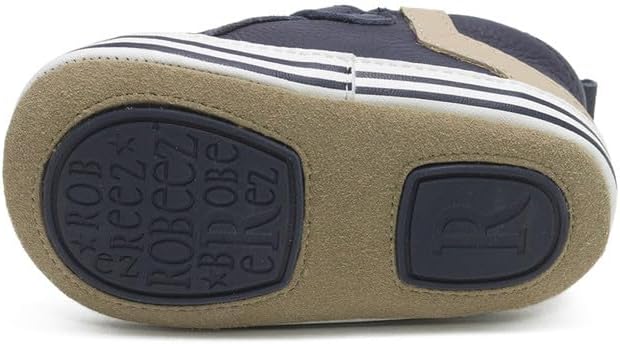 Robeez Baby Boys And Unisex First Kicks Slip Resistant Shoes & Sneakers For Infant And Toddler