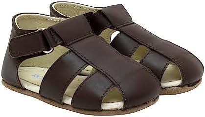 Robeez Baby Boys and Unisex First Kicks Slip Resistant Sandals for Infant and Toddler