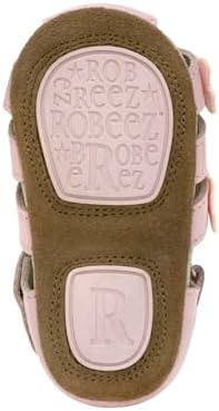 Robeez First Kicks Baby Girl And Unisex Sandals For Infant/Toddlers - 0-24 Months