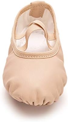 RoseMoli Ballet Shoes For Girls/Toddlers/Kids/Women Leather Yoga Shoes/Ballet Slippers For Dancing