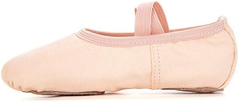 RoseMoli Canvas Ballet Slippers Flats For Girls/Toddlers/Kids/Women Yoga Practice Shoes For Dancing