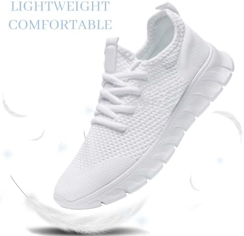 Running Shoes For Men Womens Walking Tennis Gym Sneakers Slip On Comfortable Lightweight Athletic Workout Fashion Sports Shoes