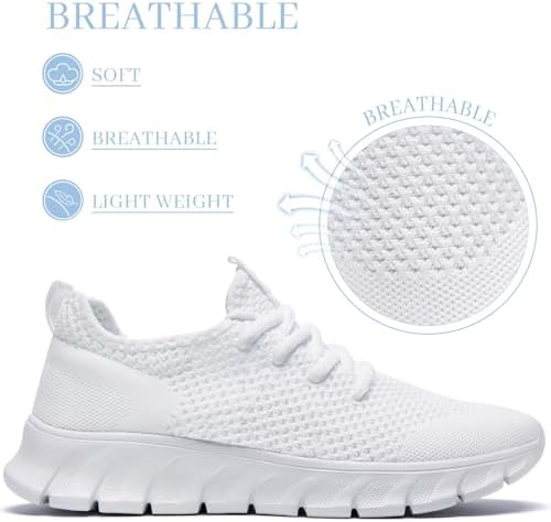 Running Shoes For Men Womens Walking Tennis Gym Sneakers Slip On Comfortable Lightweight Athletic Workout Fashion Sports Shoes