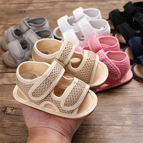 RVROVIC Baby Boys Girls Sandals Premium Soft Anti-Slip Rubber Sole Infant Summer Outdoor Shoes Toddler First Walkers