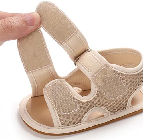 RVROVIC Baby Boys Girls Sandals Premium Soft Anti-Slip Rubber Sole Infant Summer Outdoor Shoes Toddler First Walkers