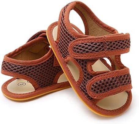 RVROVIC Baby Boys Girls Sandals Premium Soft Anti-Slip Rubber Sole Infant Summer Outdoor Shoes Toddler First Walkers