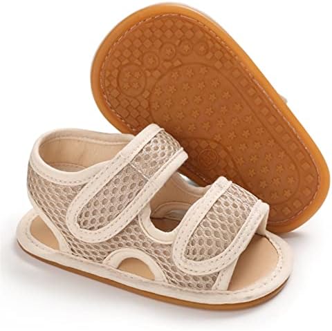 RVROVIC Baby Boys Girls Sandals Premium Soft Anti-Slip Rubber Sole Infant Summer Outdoor Shoes Toddler First Walkers