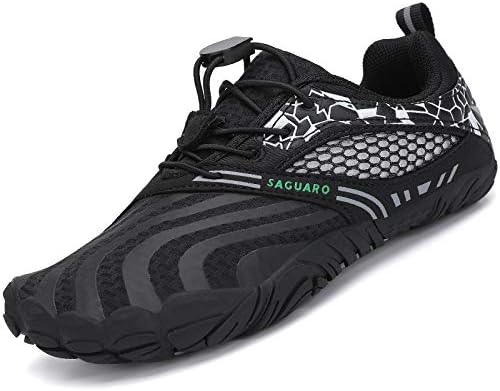 SAGUARO Kids' Barefoot Shoes Boys Girls Quick Dry Aqua Athletic Sneakers Lightweight Sport Footwear Toddler Water Shoes