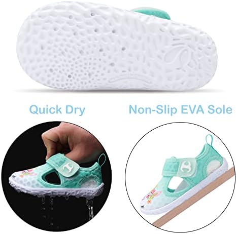 Scurtain Kids Toddler Water Shoes Quick-Dry Aqua Socks For Baby Boys Girls Toddler Beach Shoes Swim Shoes With Non-Slip Sole