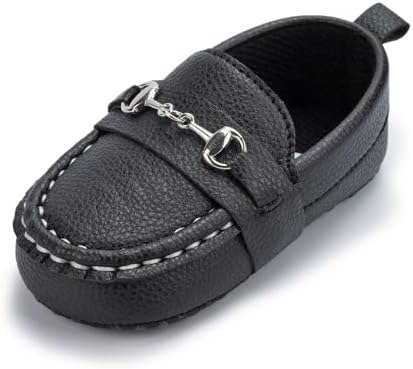 Sekantrol Baby Girls Boys Shoes Infant Toddler Soft Sole Non Slip Flat Lazy Cute Loafers Unisex Casual Oxford Dress Shoes