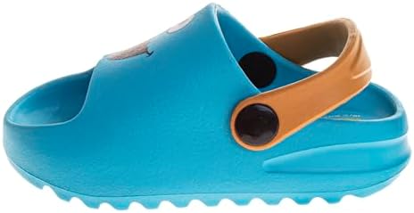 Sesame Street Clog Sandals With Backstrap - Open Toe Slides For Kids Girls And Boys - Sesame Sandal Slip-On Clogs Water Resistant (Sizes: 3-4 Infant / 5-10 Toddler / 11-12 Little Kid)