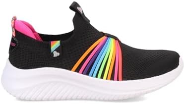 SKECHERS Girl's Ultra Flex 3.0-Rainbow Speed Sneaker