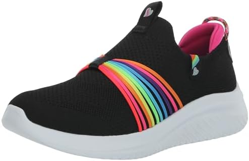 SKECHERS Girl's Ultra Flex 3.0-Rainbow Speed Sneaker
