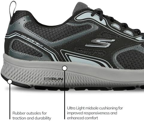 Skechers Men's Go Run Consistent Air Cooled Foam Athletic Sneakers