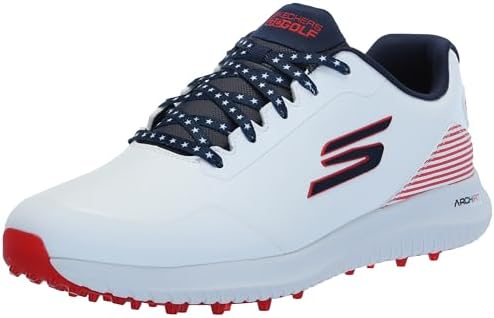 Skechers Men's Max 2 Arch Fit Waterproof Spikeless Golf Shoe Sneaker