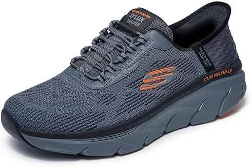 Skechers Men's Slip-ins Relaxed Fit: D'Lux Walker 2.0 - Rezinate Sneaker