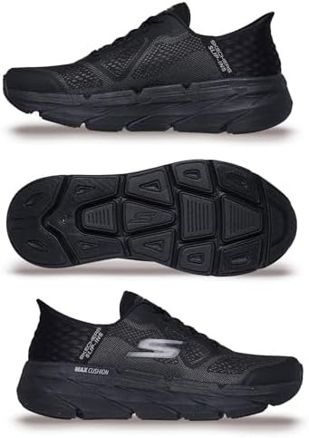 Skechers Mens Max Cushioning Slip-ins - Athletic Workout Running Walking Shoes With Memory Foam